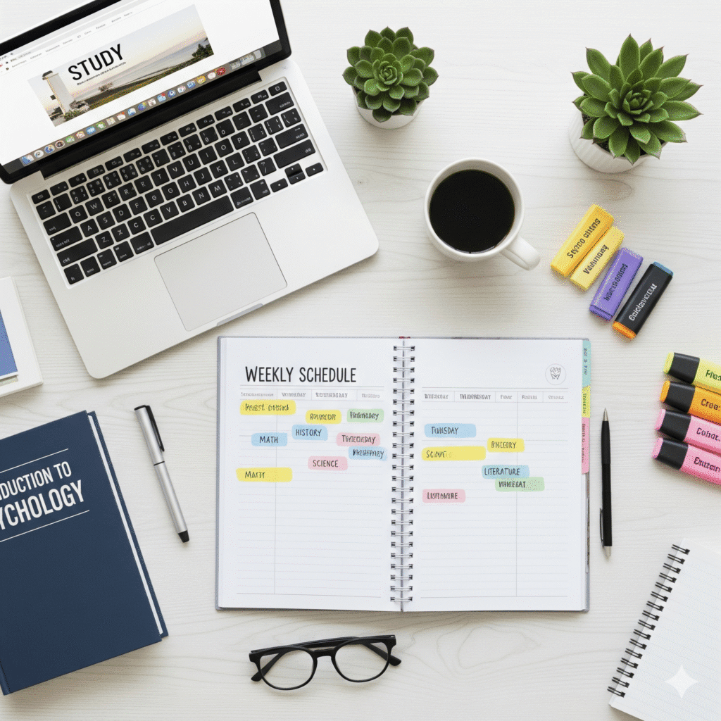 Creating a Study Schedule